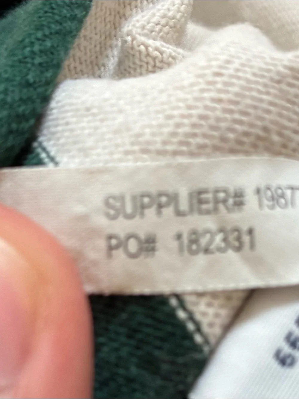 Vintage Ralph Lauren Green and White Embroidered Striped Rugby Polo
